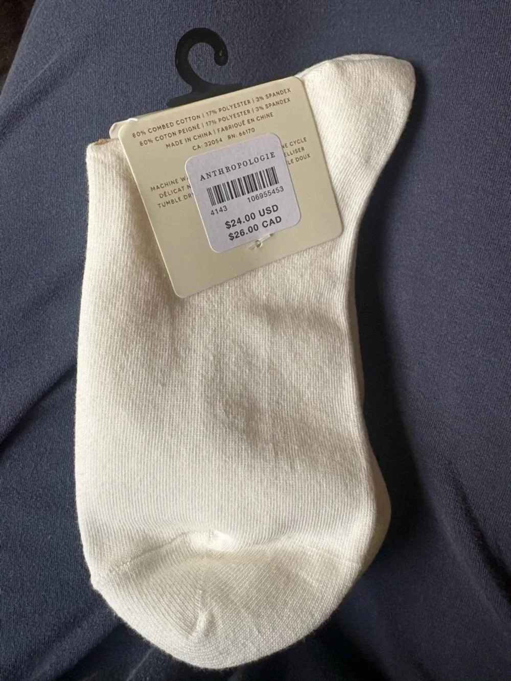 Anthropologie Icon Trouser Socks